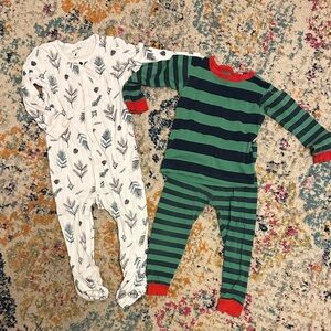 Winter Christmas themed pajamas